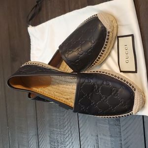 Gucci flat espadrille